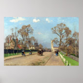 De Avenue Sydenham Camille Pissarro Poster (Voorkant)