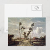 De Avenue te Middelharnis, 1689 Briefkaart (Voorkant / Achterkant)