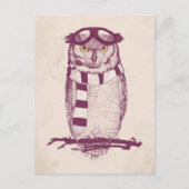 De aviator briefkaart (Voorkant)