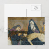 De Avignon Pieta, 1450-60 Briefkaart (Voorkant / Achterkant)