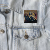 De Avignon Pieta, 1450-60 Vierkante Button 5,1 Cm (In situ)