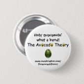 De Avocado Theory-toets #2 Ronde Button 5,7 Cm (Voorkant /achterkant)