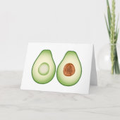 De avocado u is Mijn Betere Halve Liefde Valentijn Feestdagen Kaart (Voorkant)