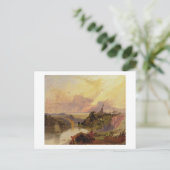 De Avon Gorge op Sunset (olie op papier) Briefkaart (Staand voorkant)