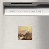 De Avon Gorge op Sunset (olie op papier) Magneet (Insitu (Vaatwasser))