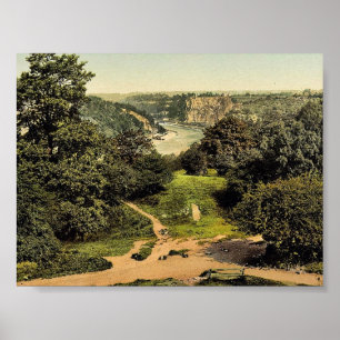 De Avon van Clifton Downs, Bristol, Engeland Poster