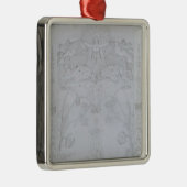 De avond 1803 metalen ornament (Rechts)