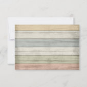 De avond bewaart het Ontwerp van de Datum Save The Date (Achterkant)