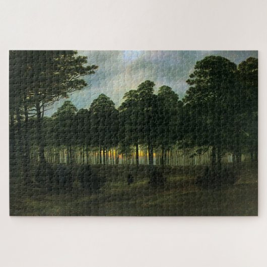 De avond - Caspar David Friedrich Legpuzzel (Horizontaal)