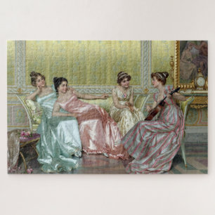 De avond door Vittorio Reggianini Legpuzzel
