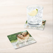 De avond ervoor met foto repetitie diner kartonnen onderzetters (Insitu)