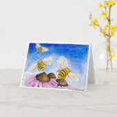 De Avond van de zomer Kaart (Gele Bloem)