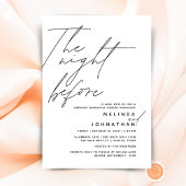 De avond voor bruiloft repetitie diner feest t1 kaart