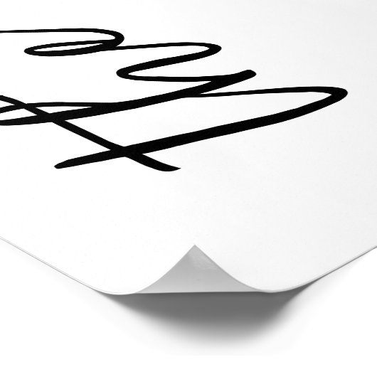 De avond voor de moderne foto welkom poster (Hoek)