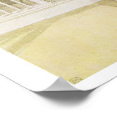 De avond voor de reis naar Engeland - Onderzoek Poster (Hoek)