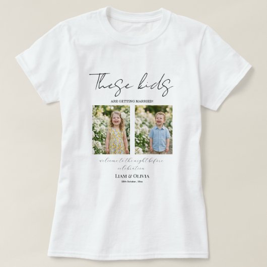 De avond voor de repetitie diner t-shirt (Design voorkant)