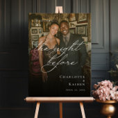 De avond voor de repetitie foto welkom poster