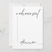 De avond voor de uitnodiging  (Achterkant)