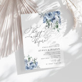 De avond voor het Dusty Blue Repetition Diner Kaart