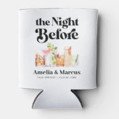 De avond voor het repetitie diner voor het retro k blikjeskoeler (Voorkant)