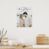 De avond voor het repetitiediner bedrukt Poster (Keuken)