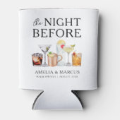 De avond voor het repetitiediner van het echtpaar blikjeskoeler (Voorkant)