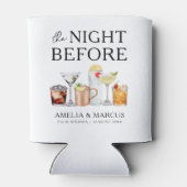 De avond voor het repetitiediner van het echtpaar blikjeskoeler (Achterkant)