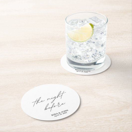 De avond voor Onderzetter (Insitu)