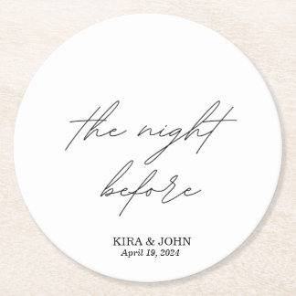 De avond voor Onderzetter