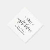 De avond voor repetitie diner op maat servet (Hoek)