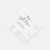 De avond voor repetitie diner op maat servet (Hoek)