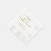 De avond voor repetitie diner op maat servet (Hoek)