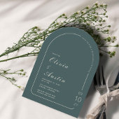 De avond voordat we Arch Photo repetitie diner doe Kaart