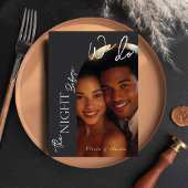 De avond voordat we Arch Photo repetitie diner doe Kaart