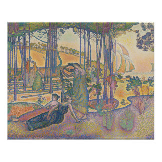 De avondlucht van Henri-Edmond Cross Perfect Poster