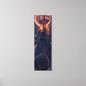 De avondster, nouveau art van Alfons Mucha Canvas Afdruk (Voorkant)
