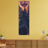 De avondster, nouveau art van Alfons Mucha Canvas Afdruk (Insitu (Woonkamer))