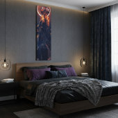 De avondster, nouveau art van Alfons Mucha Canvas Afdruk