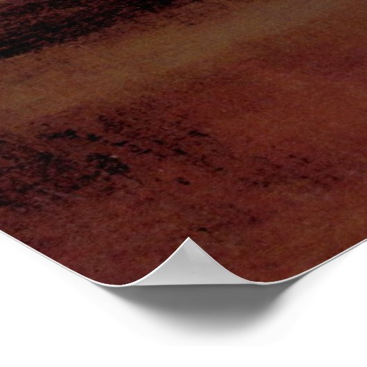 De avondster van Joseph Mallord Turner Poster (Hoek)