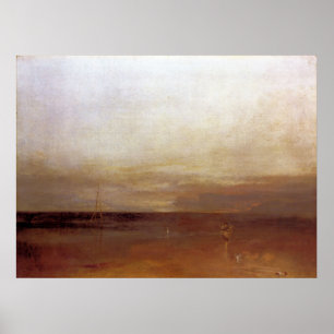 De avondster van Joseph Mallord Turner Poster