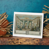 De avondval in het huis van monsieur vii fotoplaat (Zijkant)