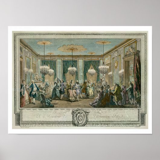 De avondval in het huis van monsieur vii poster (Voorkant)