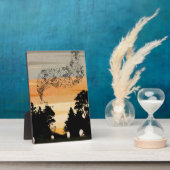 De avondvoorstelling fotoplaat (Zijkant)