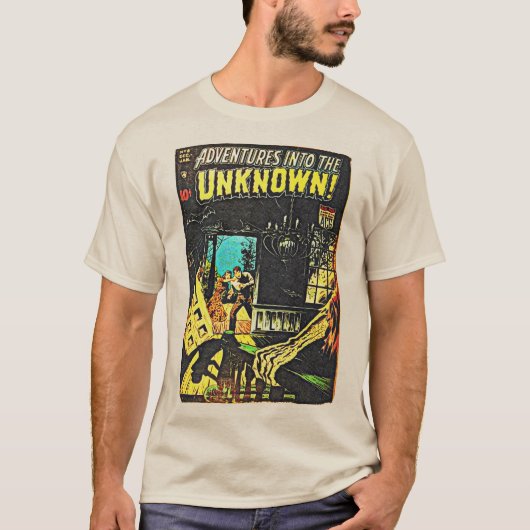 De avonturen van 1950 in het onbekende T-shirt (Voorkant)