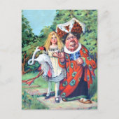 De Avonturen van Alice in Sprookjesland Briefkaart (Voorkant)