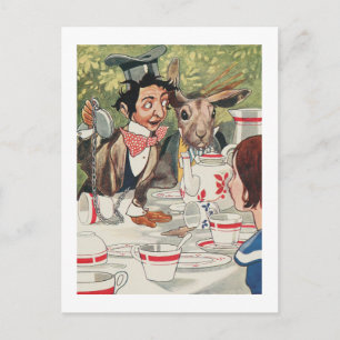 De avonturen van Alice in Wonderland Briefkaart