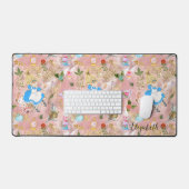 De avonturen van Alice in Wonderland Glitter Name Bureaumat (Keyboard & Muis)
