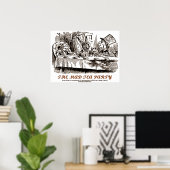 De avonturen van Alice in Wonderland Poster (Thuiskantoor)