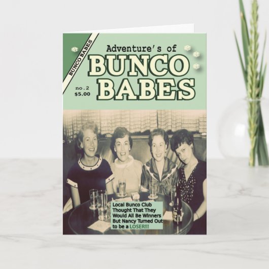 De avonturen van Bunco Babes #2 Kaart (Voorkant)