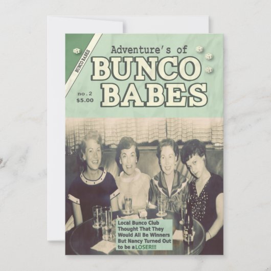 De avonturen van Bunco Babes Edition #2 Kaart (Voorkant)